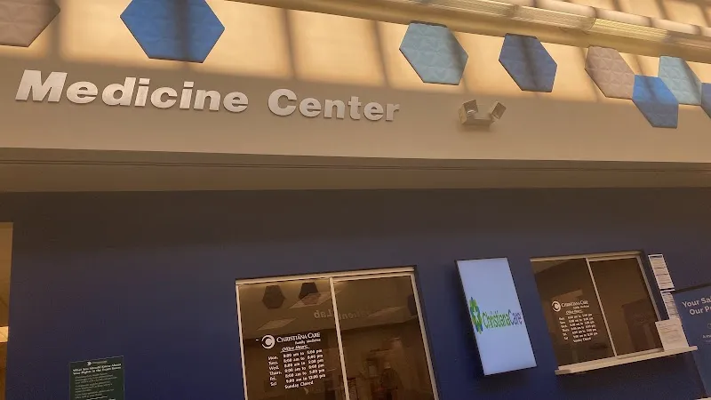 Brightly lit Medicine Center at ChristianaCare Rehabilitation Services at Brandywine, a treatment center in Delaware.